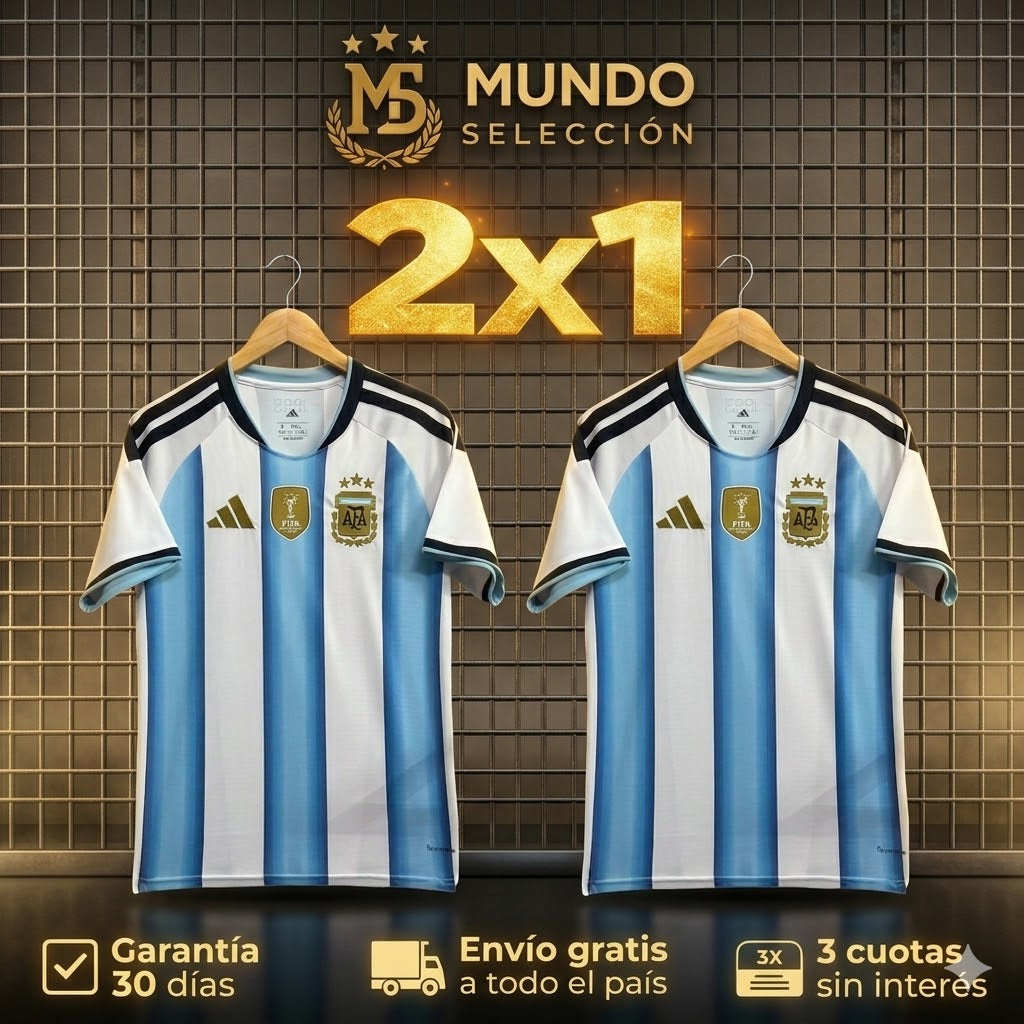 2 Camisetas de la Selección Por el Precio de 1